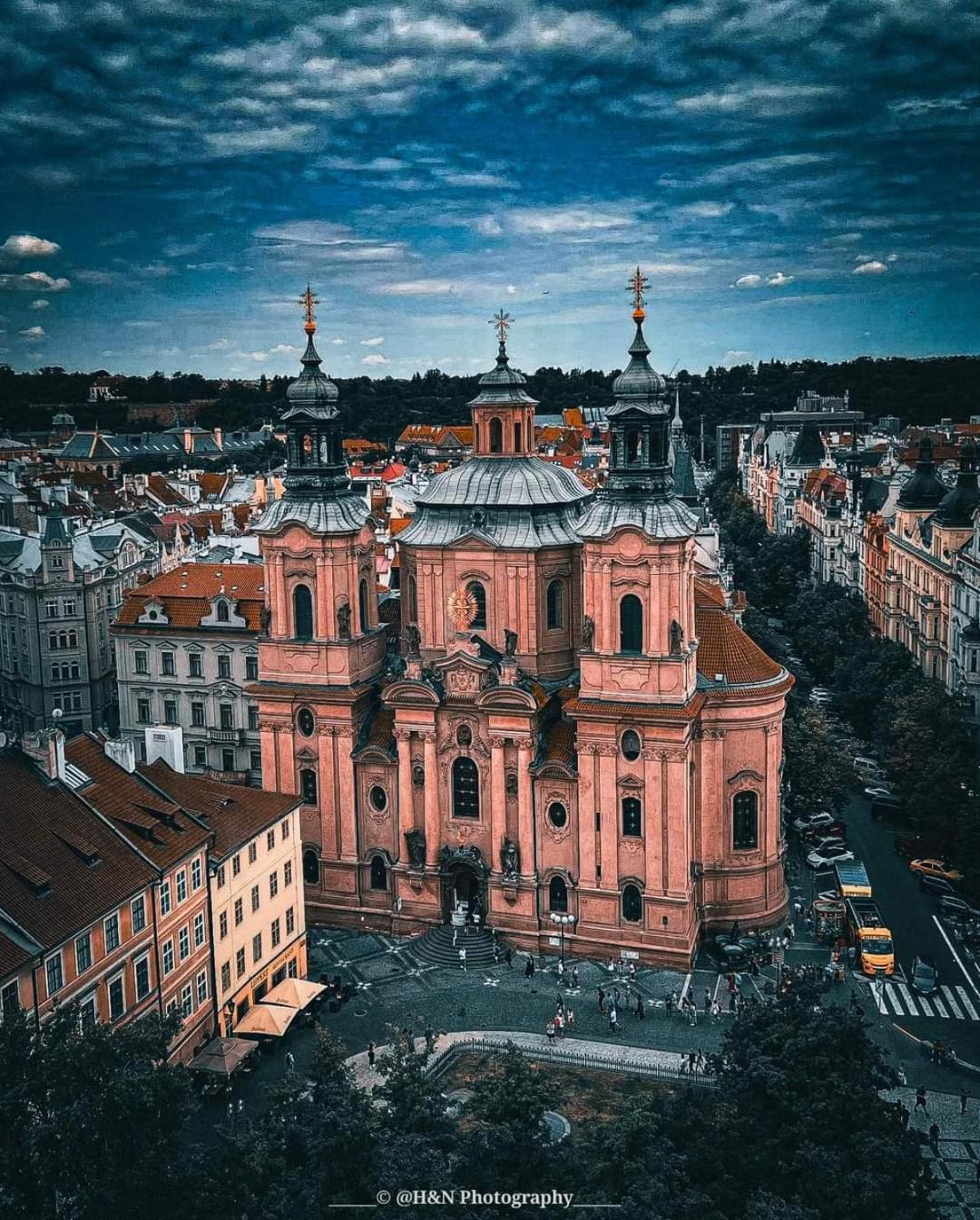Alba Hostel Praga Esterno foto